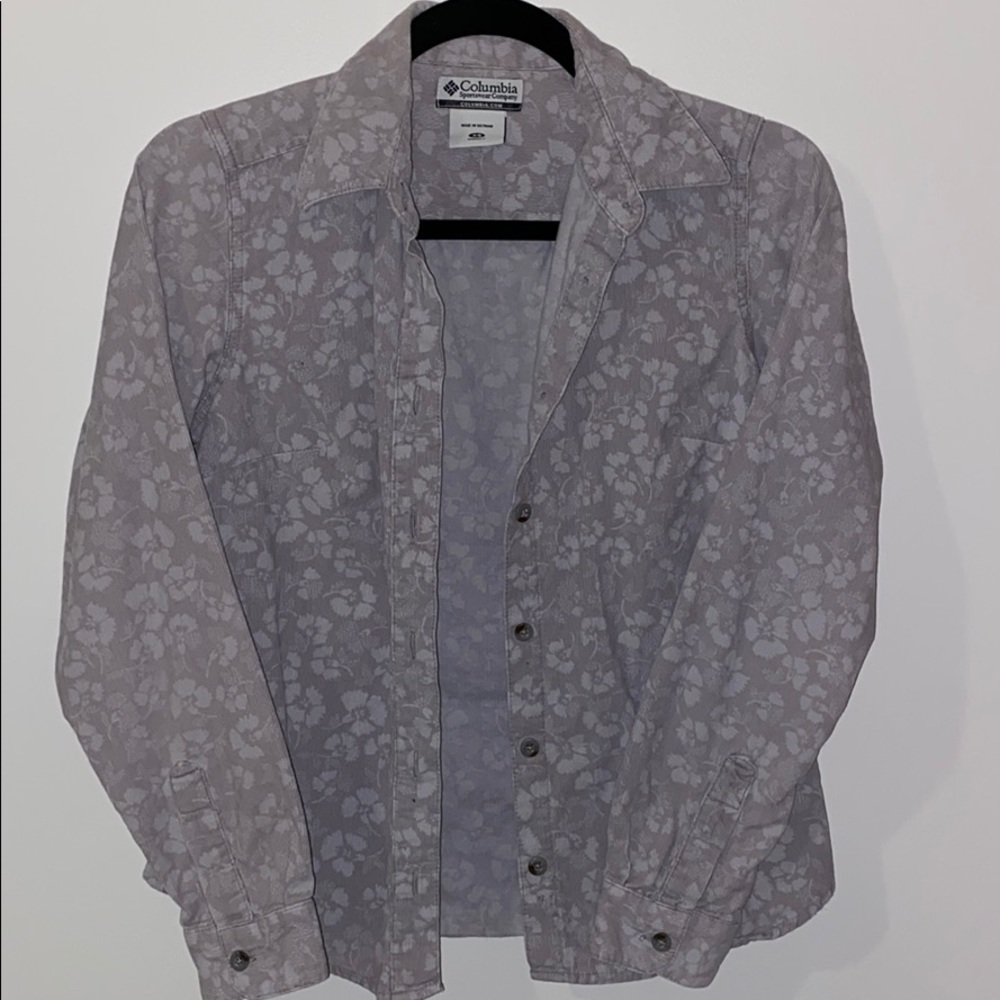 Floral Corduroy Jacket